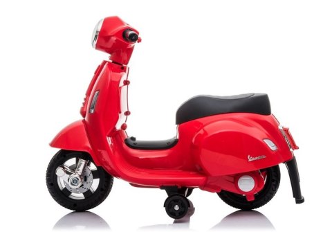Skuter na Akumulator Vespa GTS 300 Mini Czerwony Skuter na Akumulator Vespa GTS 300 Mini Czerwony