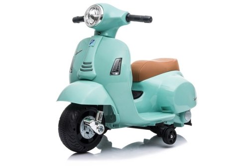 Skuter na Akumulator Vespa GTS 300 Mini Turkusowy Skuter na Akumulator Vespa GTS 300 Mini Turkusowy