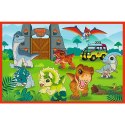 Puzzle - 2x24 - Małe dinozaury - Universal Jurassic World Trefl 34437