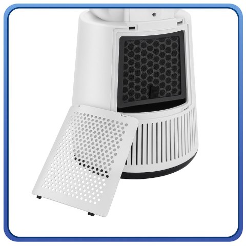 WENTYLATOR BEZŁOPATKOWY PODŁOGOWY OSCYLACJA TIMER WYŚWIETLACZ LCD PILOT