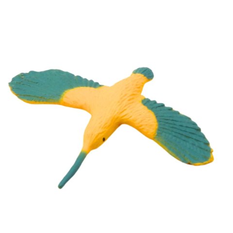 Zestaw Mini Figurki Ptaki Egzotyczne Hibiskus Żółty 4-11cm 6szt