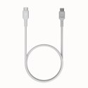 KABEL USB-C / USB-C Greencell PowerFlex 30cm PD 100W biały silikonowy KABEL USB-C / USB-C Greencell PowerFlex 30cm PD 100W biały silikonowy