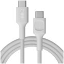 KABEL USB-C / USB-C Greencell PowerStream 200cm PD 100W biały w oplocie KABEL USB-C / USB-C Greencell PowerStream 200cm PD 100W biały w oplocie