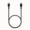 KABEL USB-C / USB-C Greencell PowerStream 200cm PD 100W czarny w oplocie KABEL USB-C / USB-C Greencell PowerStream 200cm PD 100W czarny w oplocie