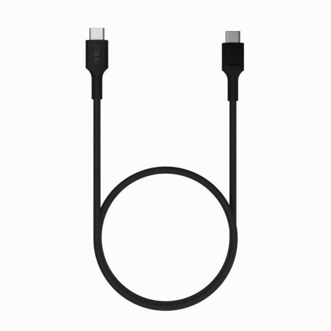 KABEL USB-C / USB-C Greencell PowerStream 200cm PD 100W czarny w oplocie KABEL USB-C / USB-C Greencell PowerStream 200cm PD 100W czarny w oplocie