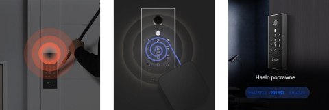 Inteligentny zamek cyfrowy Ezviz DL03 Pro Inteligentny zamek cyfrowy Ezviz DL03 Pro