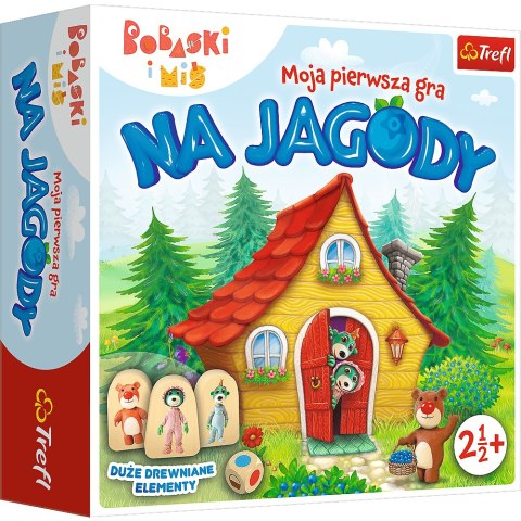 Gra Na jagody, Bobaski i Miś Trefl 02063 Gra Na jagody, Bobaski i Miś Trefl 02063