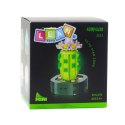 Mini Klocki Konstrukcyjne Kaktus Z Różowym Kwiatem 176 el.