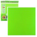 Płyta Plansza Konstrukcyjna Do Klocków Budowania Jasnozielona 25,5x25,5 cm