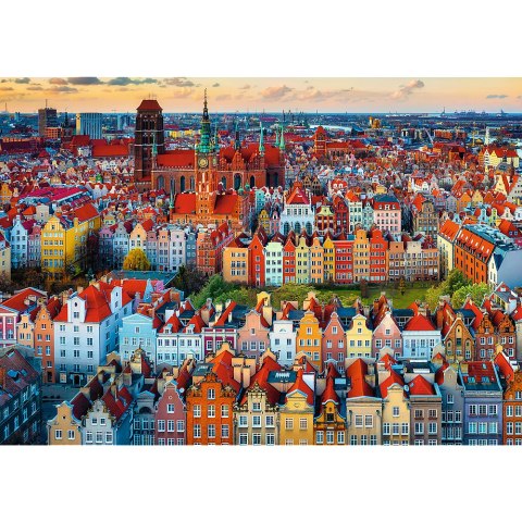 Puzzle - 1000 Premium Plus - Widok na Gdańsk, Polska Trefl 10856