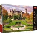 Puzzle- 1000 Premium Plus Zamek w Schwerinie, Trefl 10814