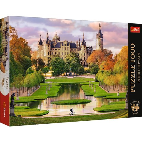 Puzzle- 1000 Premium Plus Zamek w Schwerinie, Trefl 10814