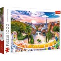 Puzzle - 1000 - Zachód słońca nad Barceloną, Hiszpania 10711