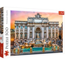 Puzzle 500 el. Fontanna di Trevi, Rzym Trefl 37292