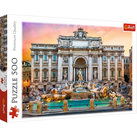 Puzzle 500 el. Fontanna di Trevi, Rzym Trefl 37292