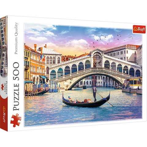 Puzzle 500 el. Most Rialto, Wenecja 37398
