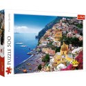 Puzzle 500 el. Positano, Wybrzeże Amalfickie, Włochy Trefl 37145