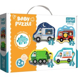 Puzzle - Baby Classic - Pojazdy i zawody / Trefl Baby 36071