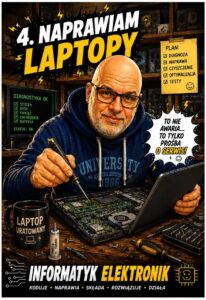 Naprawa laptopów w Limanowa